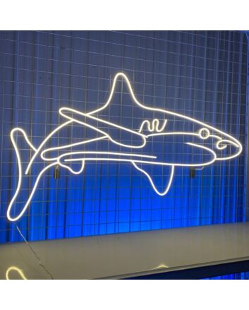 Shark Custom Led Neon Sign Sea Animal Shark Led Sign Shark Neon Light Room Kid Decor