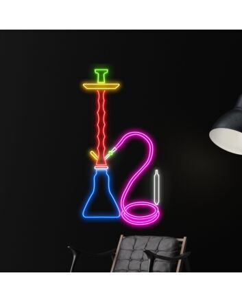 Smoking Machine Led Sign Shop Wall Led Art Leaf Led Light Smoking Sign