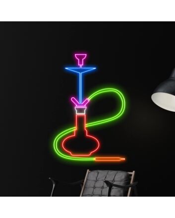 Smoking Shop Neon Light Shop Wall Led Art Leaf Led Light Smoking Sign
