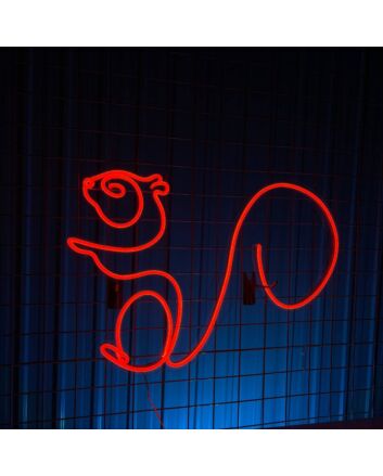 Squirrel Led Neon Sign Cute Animal Led Light Restaurant Room Decor Bar Club Decor