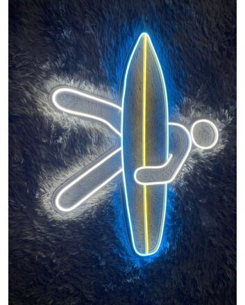 Surfboard Led Neon Sign Summer Beach Lover Neon Light