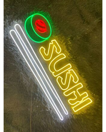 Sushi Logo Restaurant Led Neon Sign Sushi Neon Led Sign