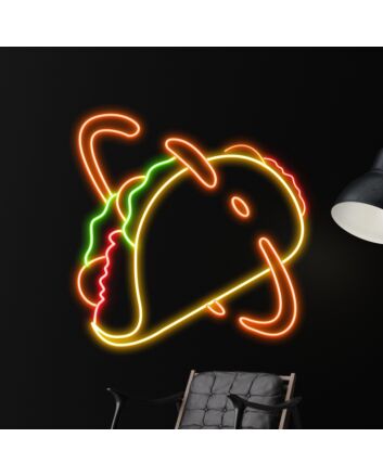 Tacos Led Neon Sign Tacos Led Sign Tacos Neon Light Custom Tacos Led Light