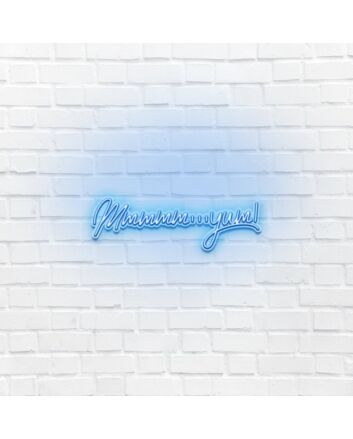 Mmm Yum! LED neon sign