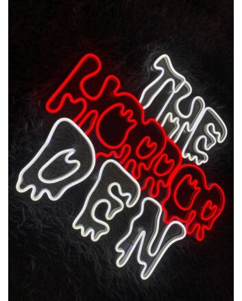 The Horror Den Led Neon Sign Quote Neon Led Sign Quote Pub Bar Hanging Led Neon Sign
