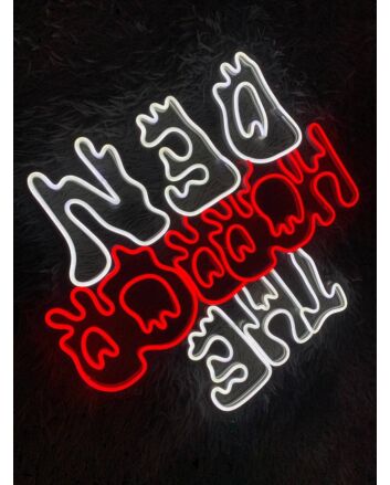 The Horror Den Led Neon Sign Quote Neon Led Sign Quote Pub Bar Hanging Led Neon Sign