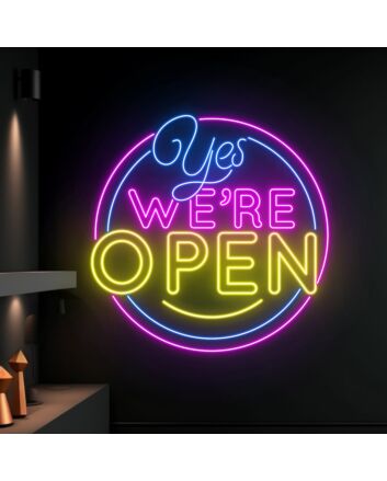 Were Open Welcome Decor Light Bar Club Led Light