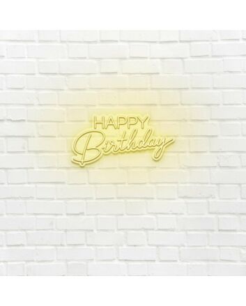 Happy Birthday V3 LED Neon Sign