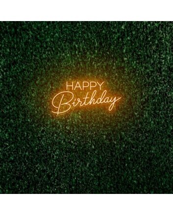 Happy Birthday V3 LED Neon Sign
