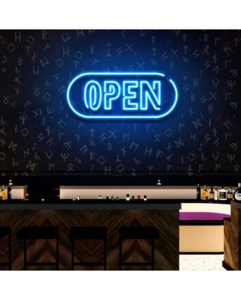 Open Sign For Business Bar Wall Decor Led Neon Sign
