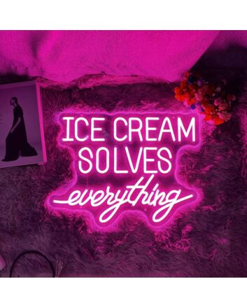 Ice Cream Neon Sign Add A Deliciously Cool Touch To Your Space