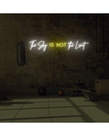 The sky is no limit LED Neon Sign