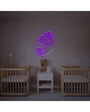 Cat With Love LED Neon Sign