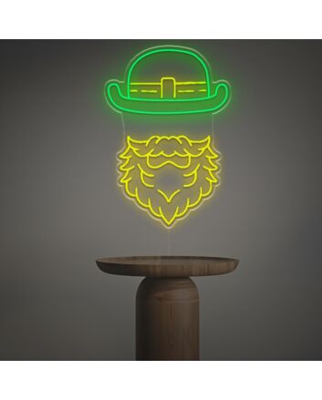 Irish Beard LED Neon Sign
