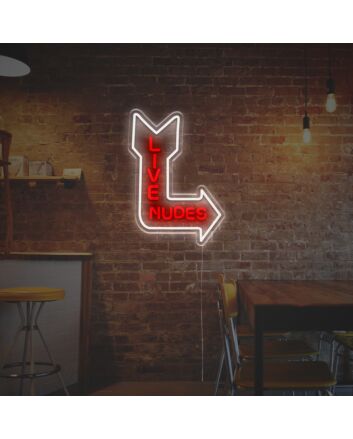 Live Nudes LED Neon Sign