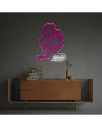 Mom LED Neon Sign