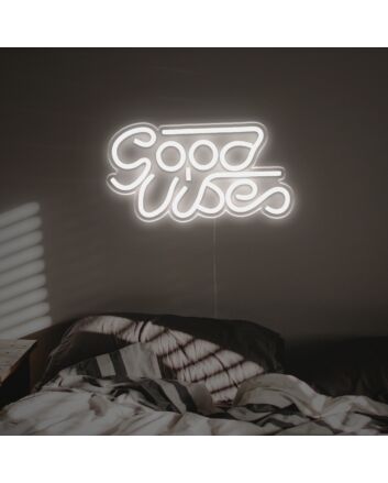 Good Vibes For Homedecor LED Neon Sign
