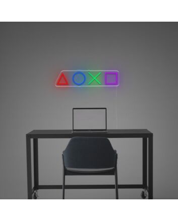 Gamepad Button Sign LED Neon Sign
