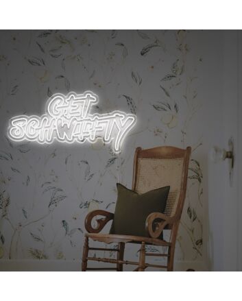 Get Schwifty Quote LED Neon Sign