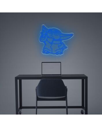 Mandalorian Baby Yoda LED Neon Sign