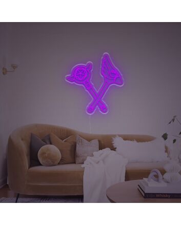 Sakura Wands LED Neon Sign