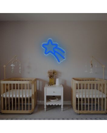 Meteor For Kids Room LED Neon Sign
