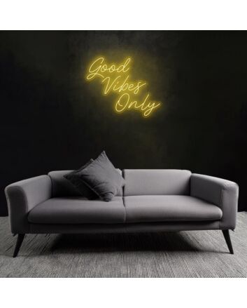 Good Vibes Only LED Sign