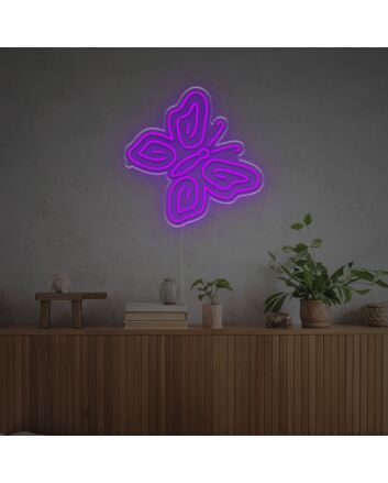 Butterfly Pattern LED Neon Sign