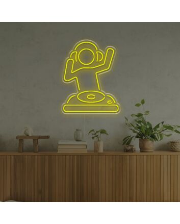 Excited Dj LED Neon Sign