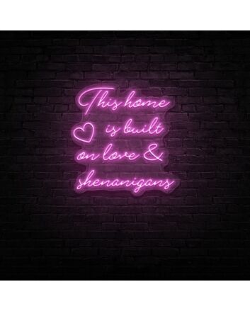 Shenanigans Neon Sign