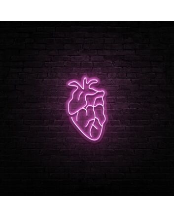 Human Heart Neon Sign