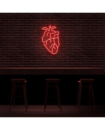 Human Heart Neon Sign
