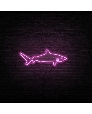 Bull Shark Neon Sign