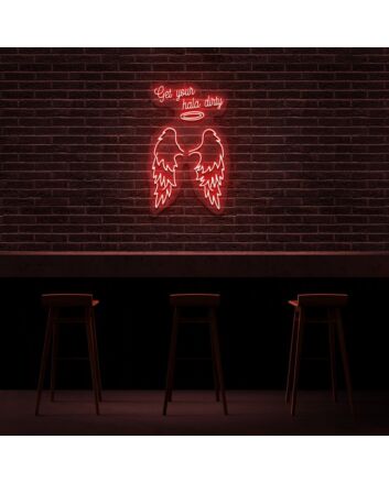 Angel Neon Sign