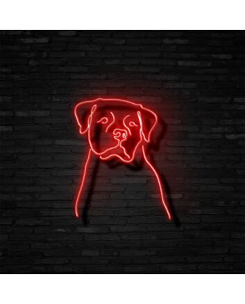 Rottweiler Neon Sign
