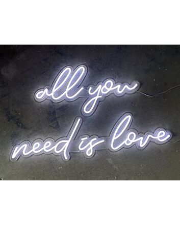 All You Need Is Love Neon Sign