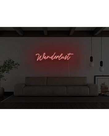 Wanderlust Neon Sign