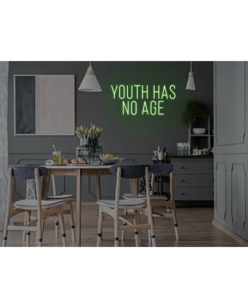 Youth Has No Age Neon Sign