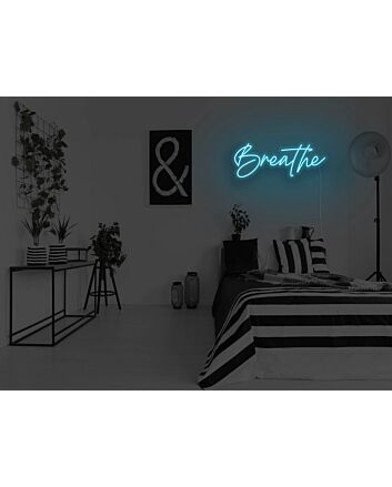 Breathe Neon Sign