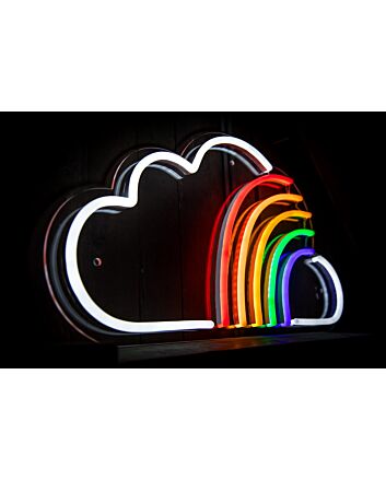 Cloud Rainbow Sign Neon Sign