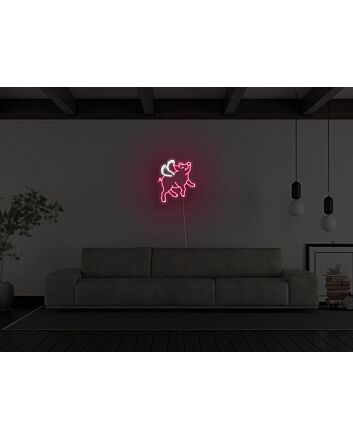 Flying Pig Neon Sign