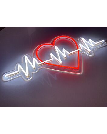 Heartbeat Neon Sign