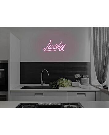 Lucky Neon Sign