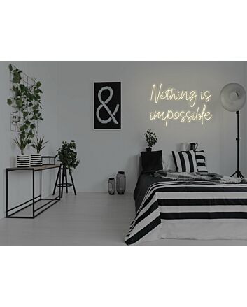 Nothing Is Impossible Neon Sign