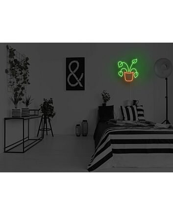 Plant Neon Sign