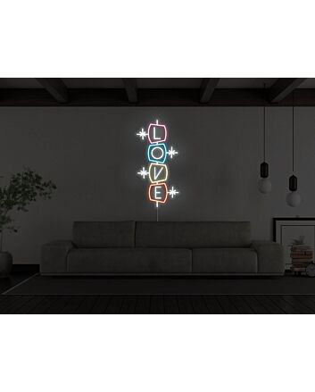 Retro Love Neon Sign