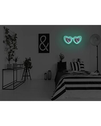 Retro Sunglasses Neon Sign