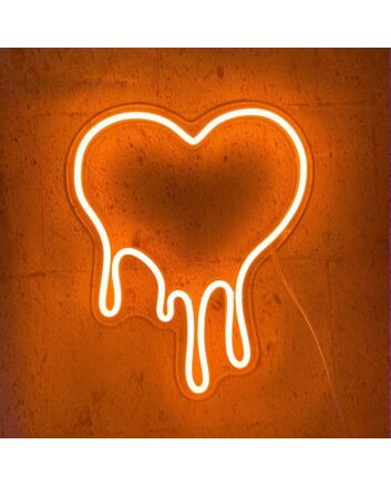 Melting Heart Neon Sign