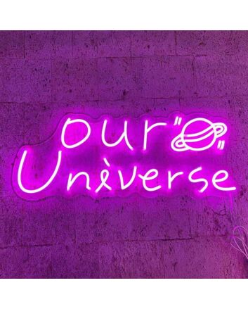 Bts Our Universe Neon Sign