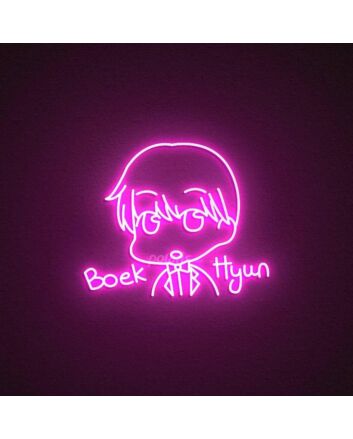 Cute Baekhyun Neon Sign
